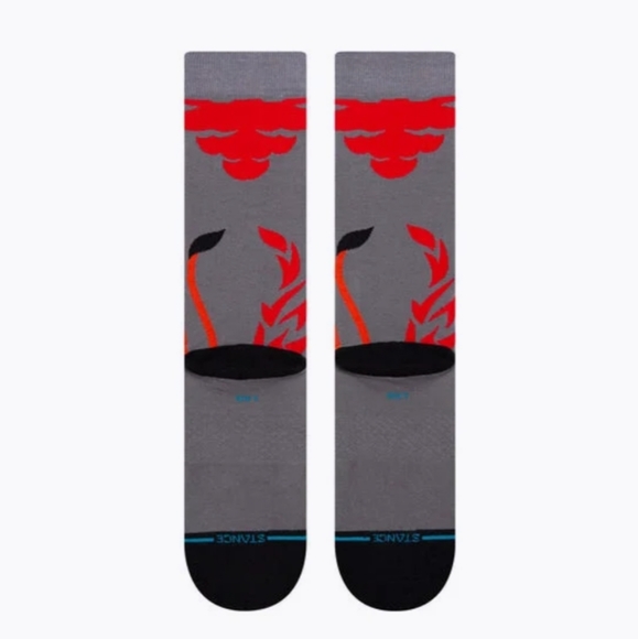 NWT Men's Disney Villains Scar Stance Crew Socks - Picture 4 of 10